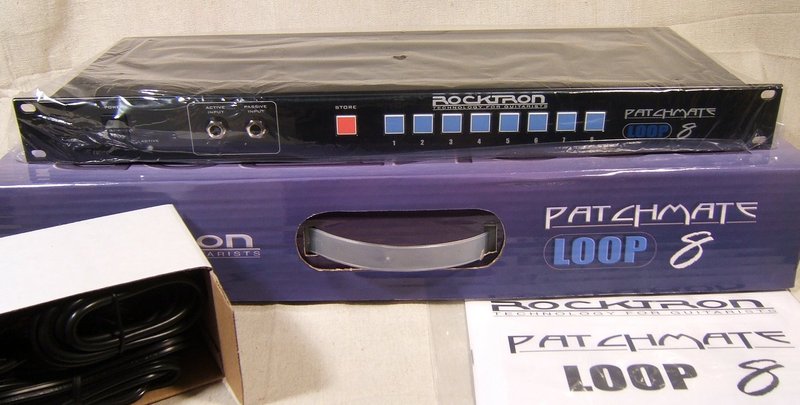 Rocktron PatchMate Loop 8 programmable patch bay