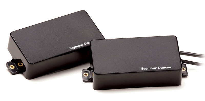 Seymour Duncan AHB-1 Blackouts Active Humbucker Set - black