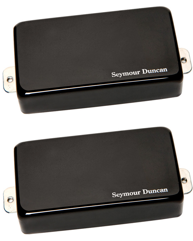 Seymour Duncan Ahb 1 Blackouts Active Humbucker Set Black Chrome Macdaddy Music