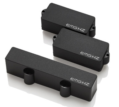EMG PJHZ Passive Bass Pickup set - black - Macdaddy Music