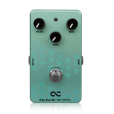 One Control BJF Baby Blue Overdrive pedal - Macdaddy Music