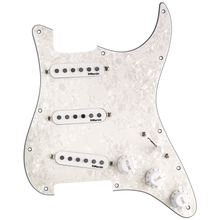 DiMarzio Richie Kotzen Strat Replacement Loaded pickguard - pearl white