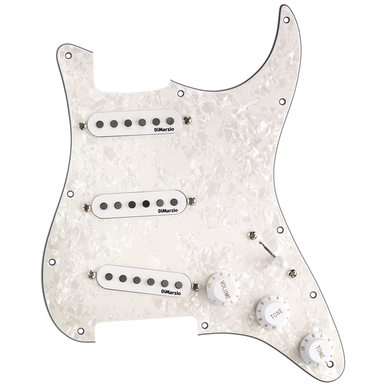 DiMarzio Richie Kotzen Strat Replacement Loaded pickguard - pearl
