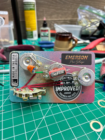 Emerson Custom PRS Silver Sky Blender Prewired kit - Premier Pro 250k pots