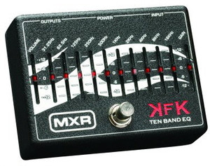【美品】【希少】MXR KFK-1 10 BAND EQ MXR KFK-1 Kerry King 10 Band EQ - Macdaddy Music