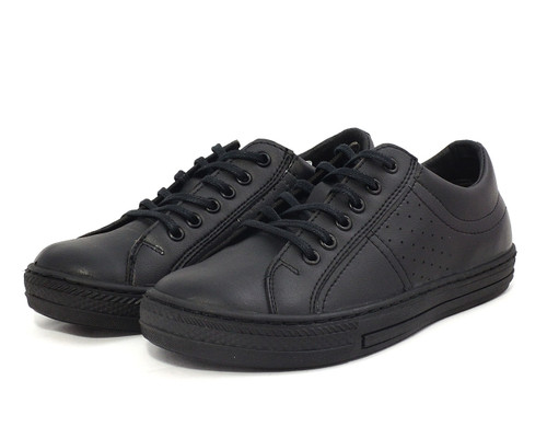 Vegan Ethletic Sneaker Shoes - Black & White