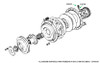 Inner Drive Spring for Crankshaft (E57758) 8 per car
