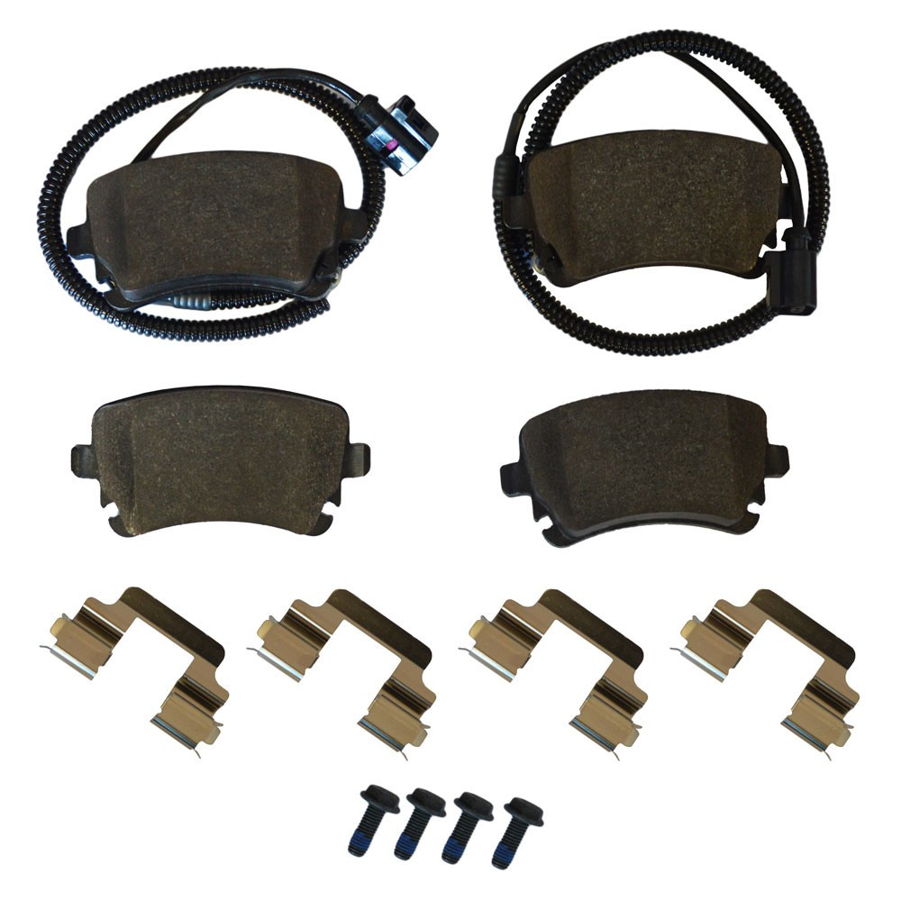 Bentley GT and Flying Spur rear brake pad set with sensor