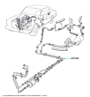 High pressure pump injection system parts for Rolls Royce Phantom   Scuderia Car Parts