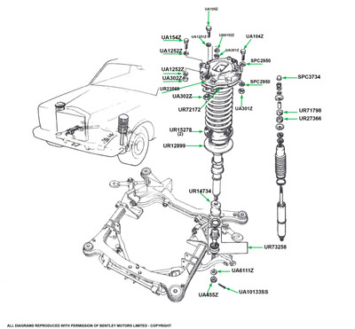 Chi tiết với hơn 57 về rolls royce silver spirit rear damper  Du học Akina