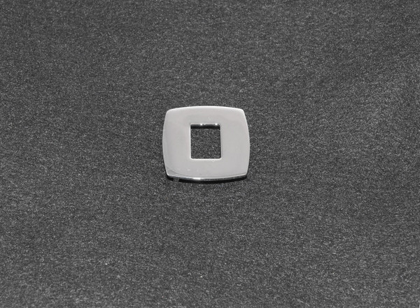 Chrome Cover Plate for Single Window Switch (UD20960)