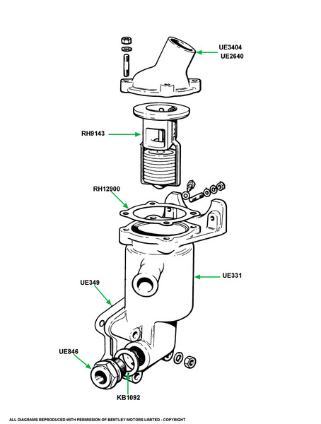Thermostat Cover / Outlet (UE2640)