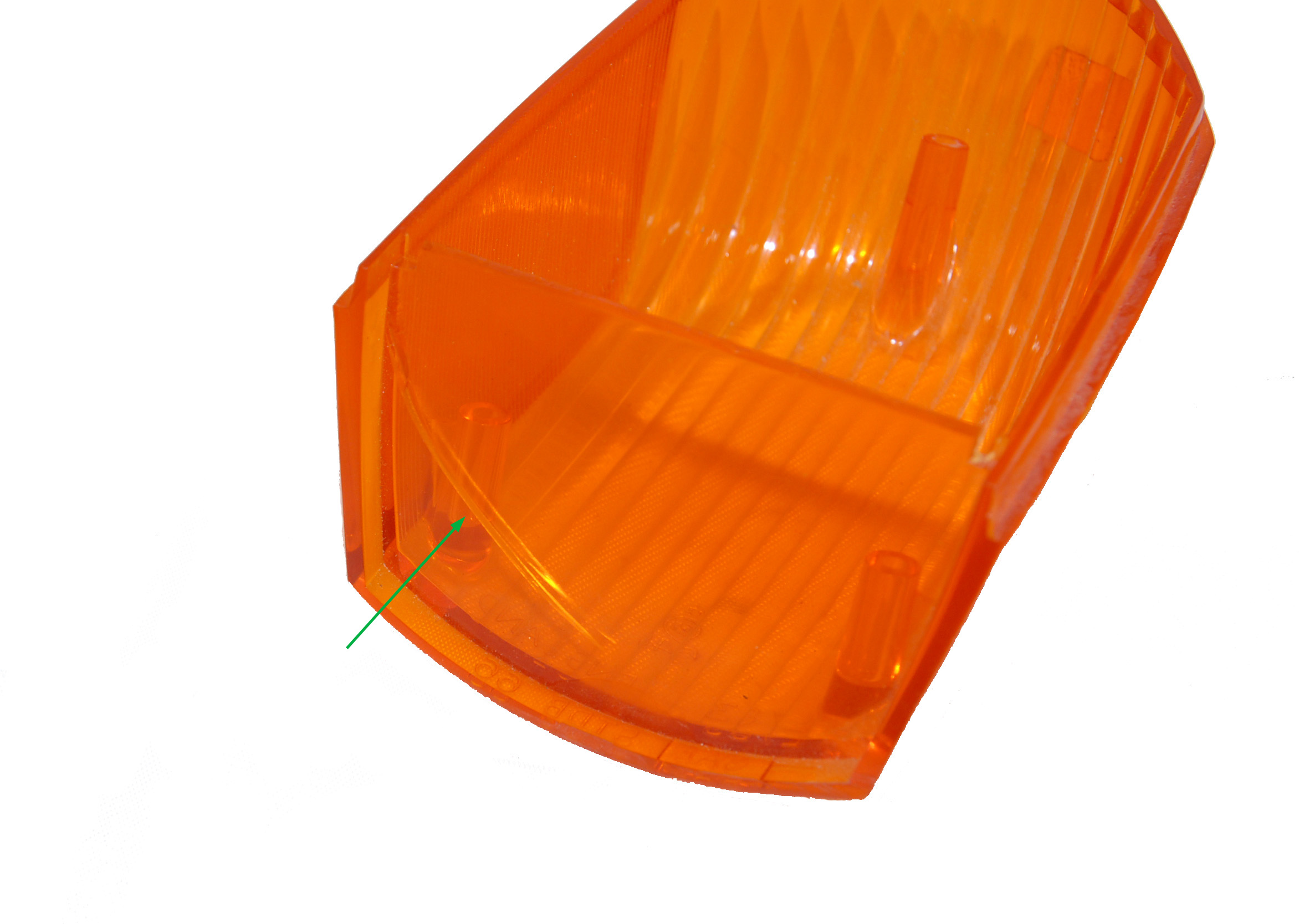 Upper Tail Lamp Lens Amber  (PW50971)