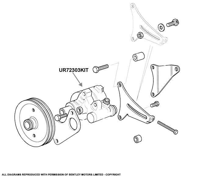 Steering Pump Seal Kit (UR72303KIT)