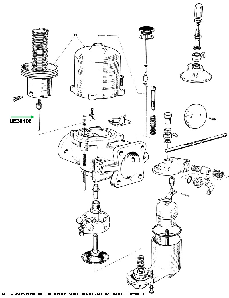 Carburetor Needle BBS (UE38406)