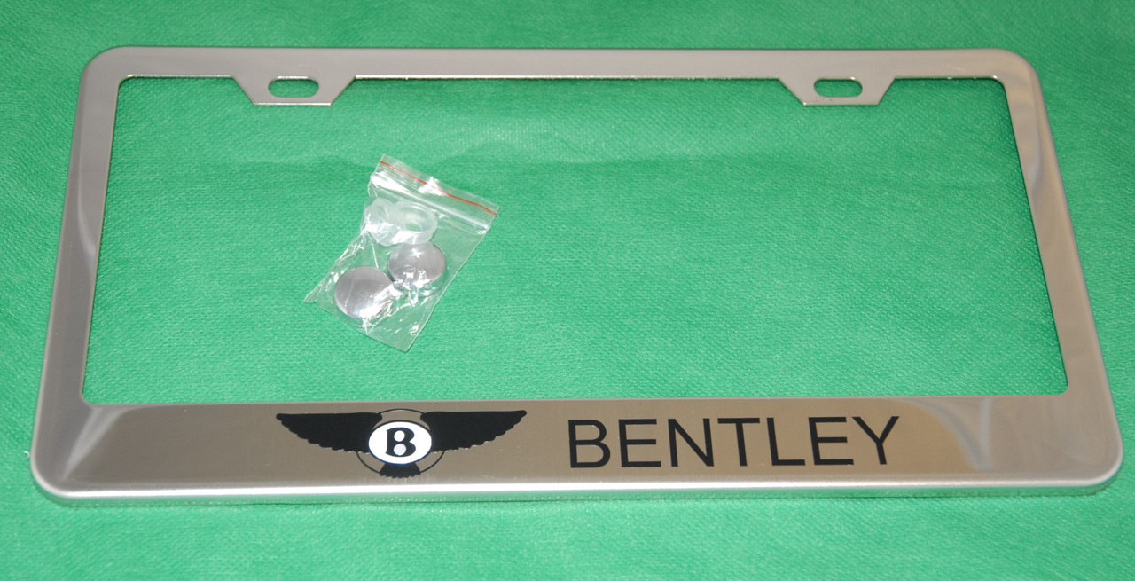 Bentley License Plate Frame