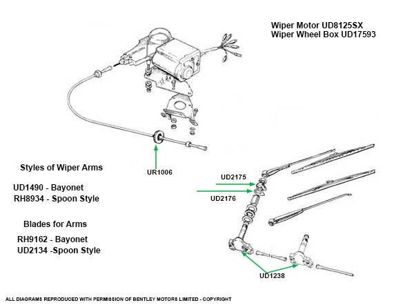 Wiper Blade Spoon Fitting (UD2134)