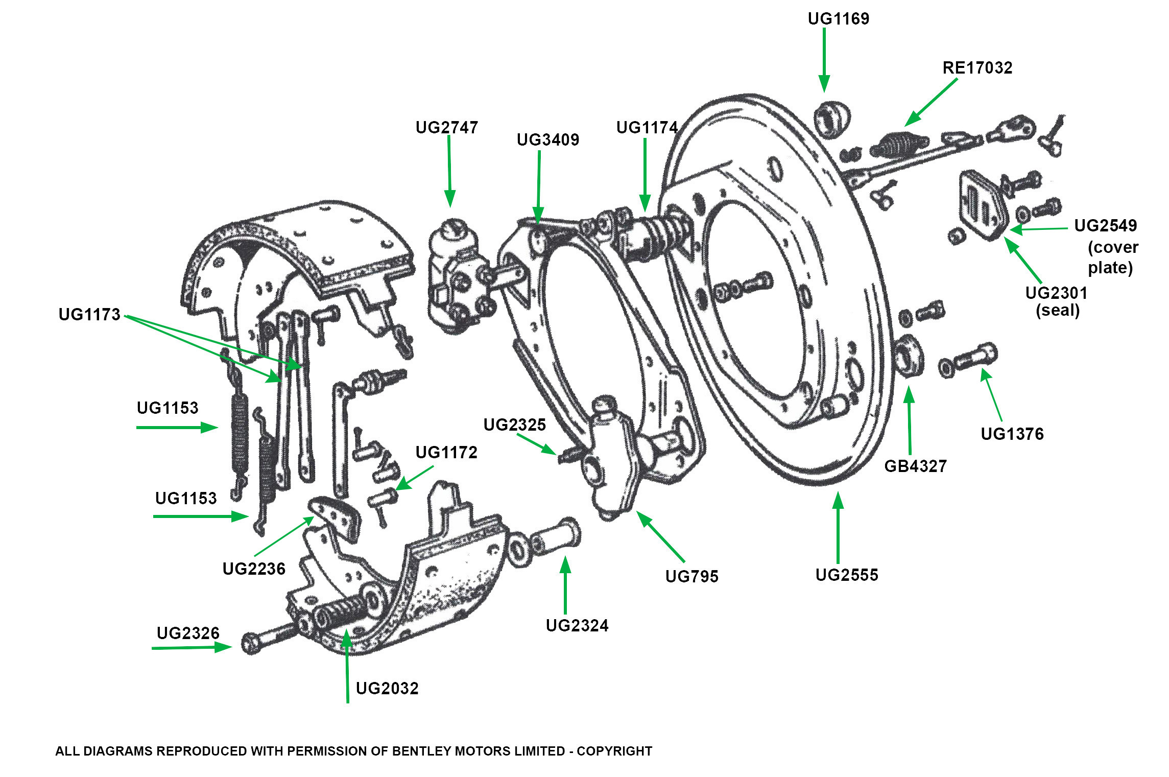 Shake Back Stop Spring (UG2032)