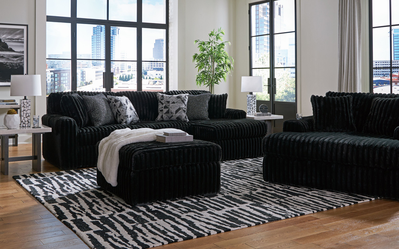 The Midnight-Madness - 4 Pc. - 2-Piece Sectional Sofa With Raf