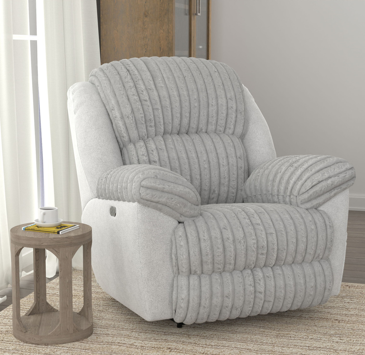 Jackson Furniture Industries Shaggy Power Recliner - Thumbnail 2