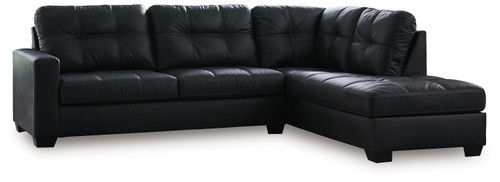 Barlin Mills - 2-Piece Sectional With Raf Corner Chaise - Carbon