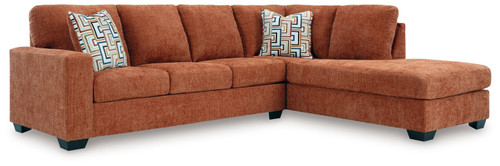 Aviemore - 2-Piece Sectional With Raf Corner Chaise - Spice