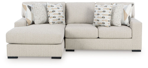 LaureLGrove - 2-Piece Sectional With LAF Corner Chaise - Pebble