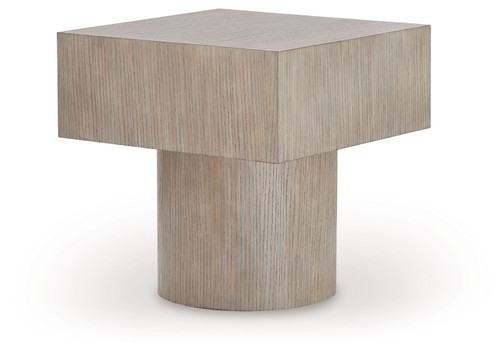 Jorielyn - Square End Table - Light Grayish Brown