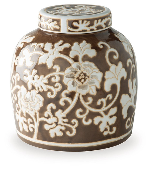 Adalham - Jar - Brown / Cream