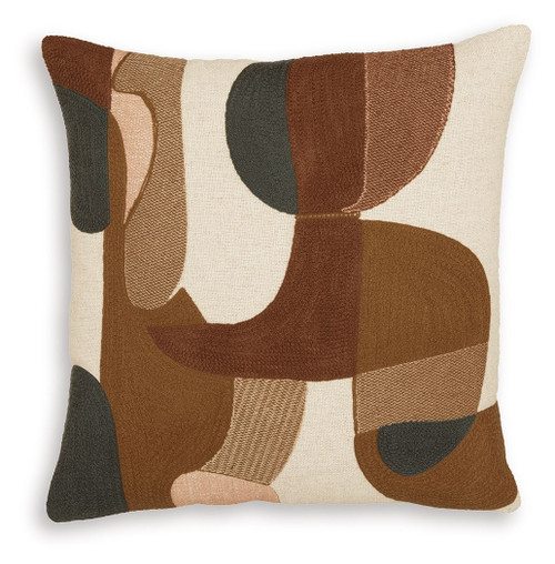 Hallam - Pillow (Set of 4) - Sienna / Gold / Charcoal
