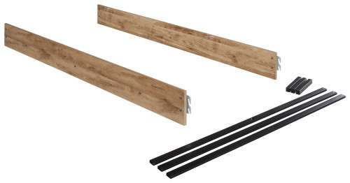 Hyanna - Twin/Full Platform Rails - Tan