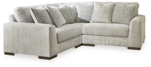 Regent Park - 3-Piece Sectional - Pewter
