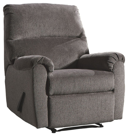 Nerviano Gray Zero Wall Recliner