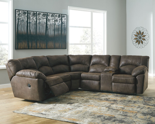 Tambo Canyon Right Arm Facing Loveseat With Console 2 Pc Sectional