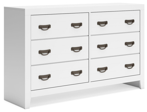 Binterglen - Dresser - White