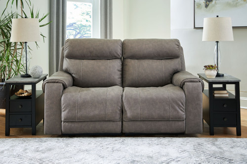 Starbot Fossil Power Reclining Loveseat 2 Pc Sectional