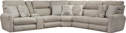 McPherson Modular Sectional - Power LSF Reclining Chaise - Buff