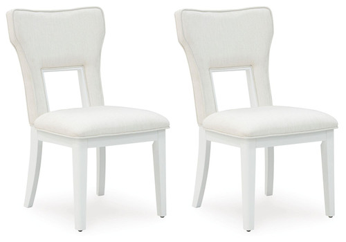 Chalanna - Dining Upholstered Side Chair (Set of 2) - White
