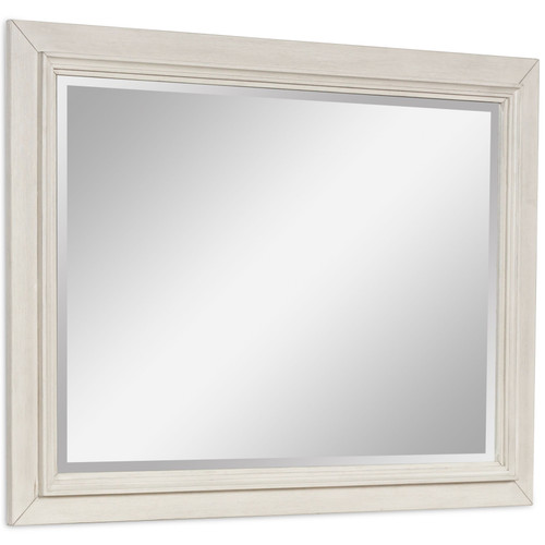 Shaybrock - Bedroom Mirror - Antique White / Brown