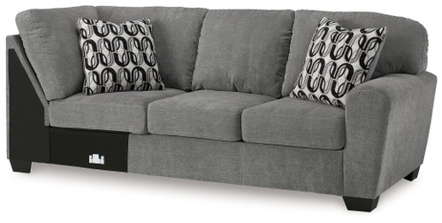 Birkdale Court - Raf Sofa With Corner Wedge - Gray