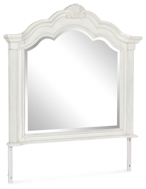 Montelaine - Bedroom Mirror - Antique White