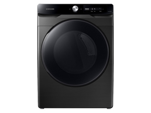 7.5 cu. ft. Smart Dial Electric Dryer with Super Speed Dry in Brushed Black