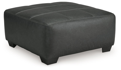 Brixley Pier - Oversized Accent Ottoman - Graphite