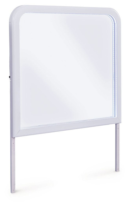 Jarlee - Bedroom Mirror - White