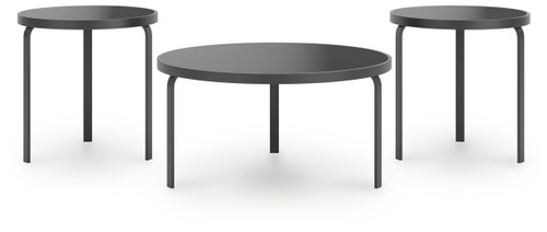 Dorylin - Occasional Table Set (Set of 3) - Black