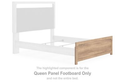 Kinlanni - Queen Panel Footboard - Tan