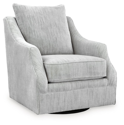 Gubbins - Swivel Accent Chair - Gray