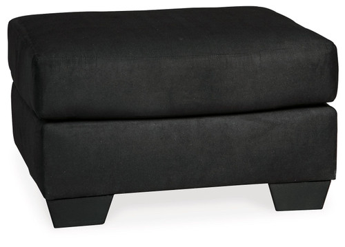 Darcy - Ottoman - Black