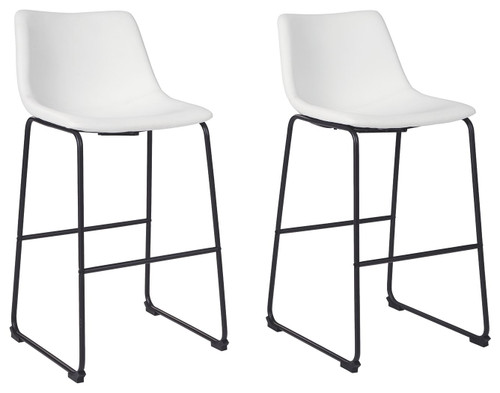 Centiar - Tall UPH Barstool (Set of 2) - White