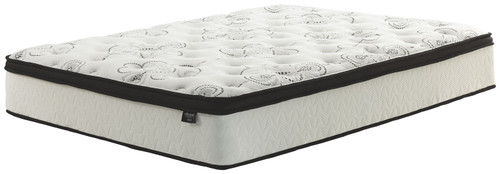 Chime 12 Inch Hybrid - 12" Twin Mattress - White